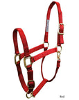 Red Nylon Halter