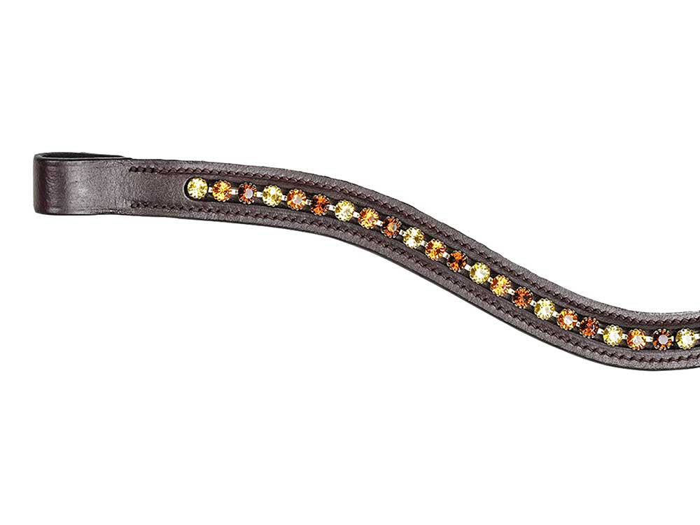 Crystal browband with bling