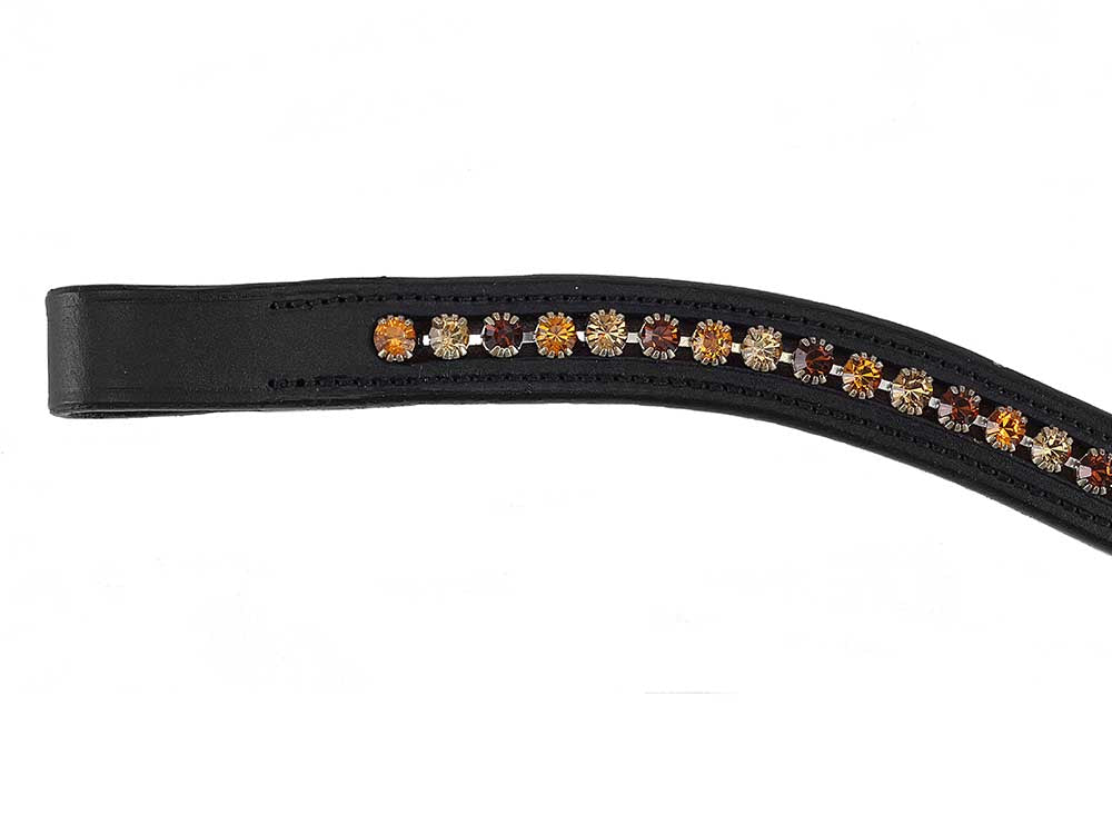Crystal browband with bling