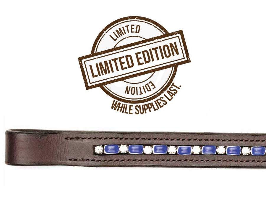 CZ with Sapphire Stone Browband
