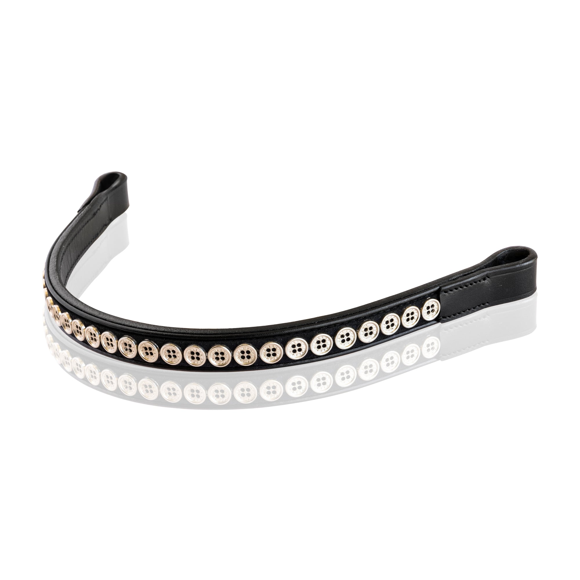 Brass Buttons Browband