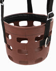 Brown Rubber Grazing Muzzle