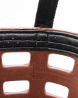 Brown Rubber Grazing Muzzle