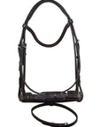 Cologne Snaffle Bridle with Beaded Browband