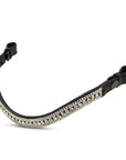 Black Crystal Bling Snap Browband