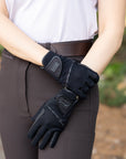 Margaret Riding Gloves with Glitter