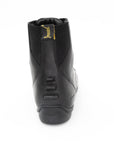 Men's Victorian Leather Black Zip Up Paddock