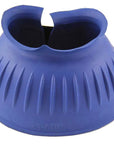 Blue Ribbed Bell Boots