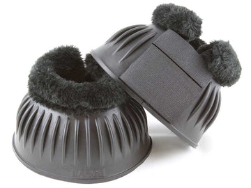 Ribbed Rubber Bell Boots with Fleece