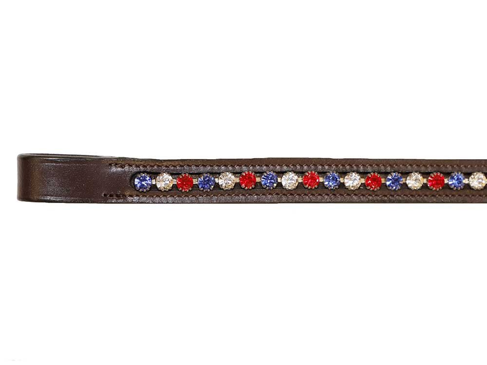 Crystal browband with bling