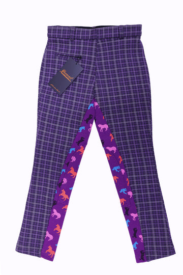 Kid's Hecate Mixed Print Pull-On Breeches