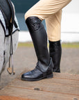 Equestrian riding half chaps