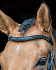 Midnight Bedazzled Browband
