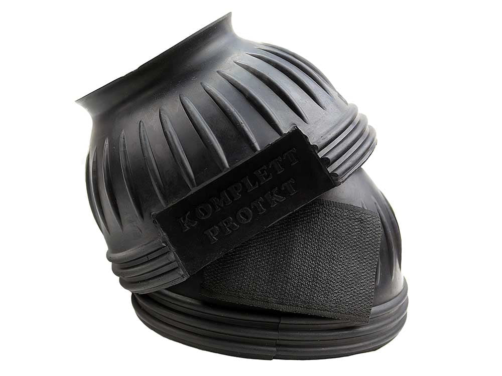 Pair of black No-Turn Bell Boots