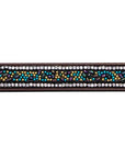 Peacock Beads Browband