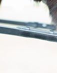 Rubber Lined Leather Reins with Stops