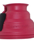 Another side view of Pink Safety Step Bell Boots