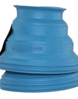 Blue Safety Step Bell Boots (side view)