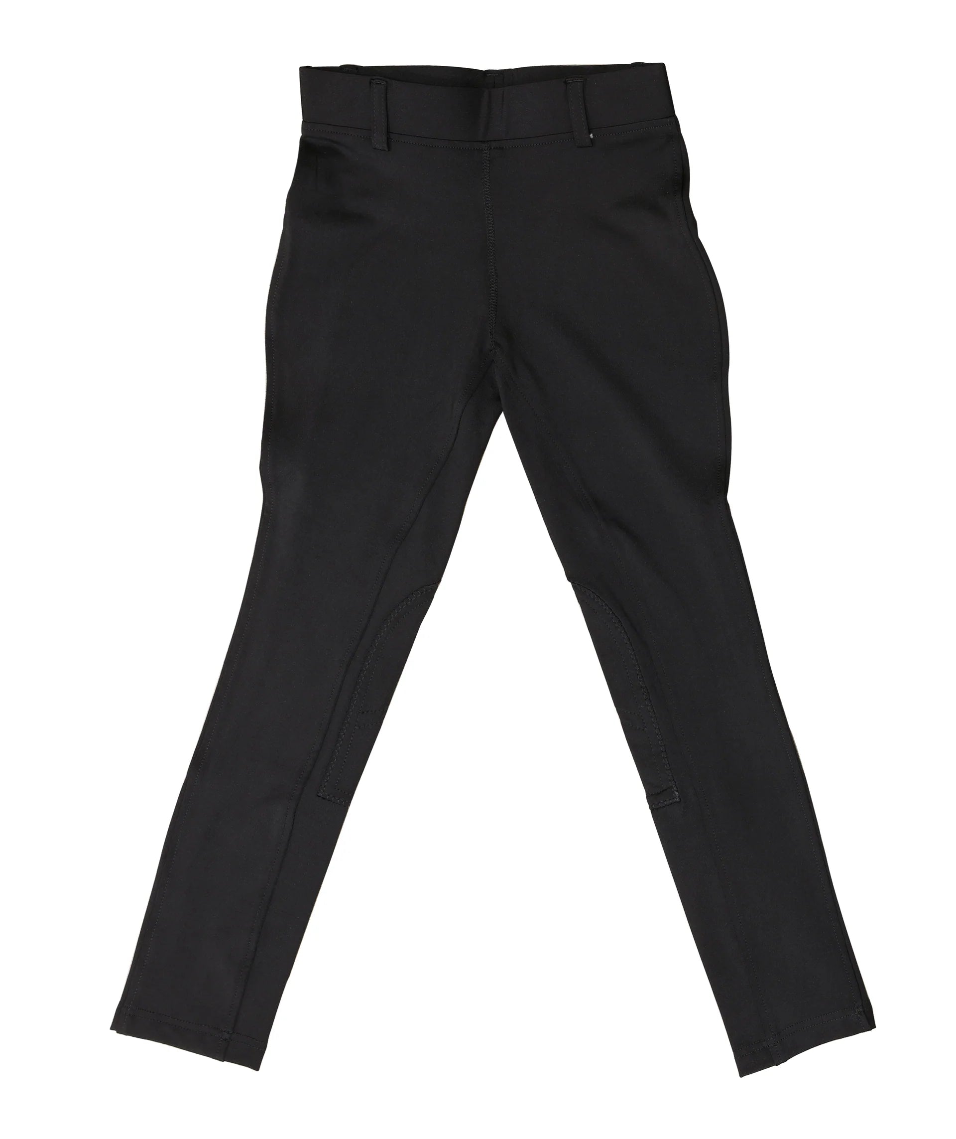 Black pants on a white background