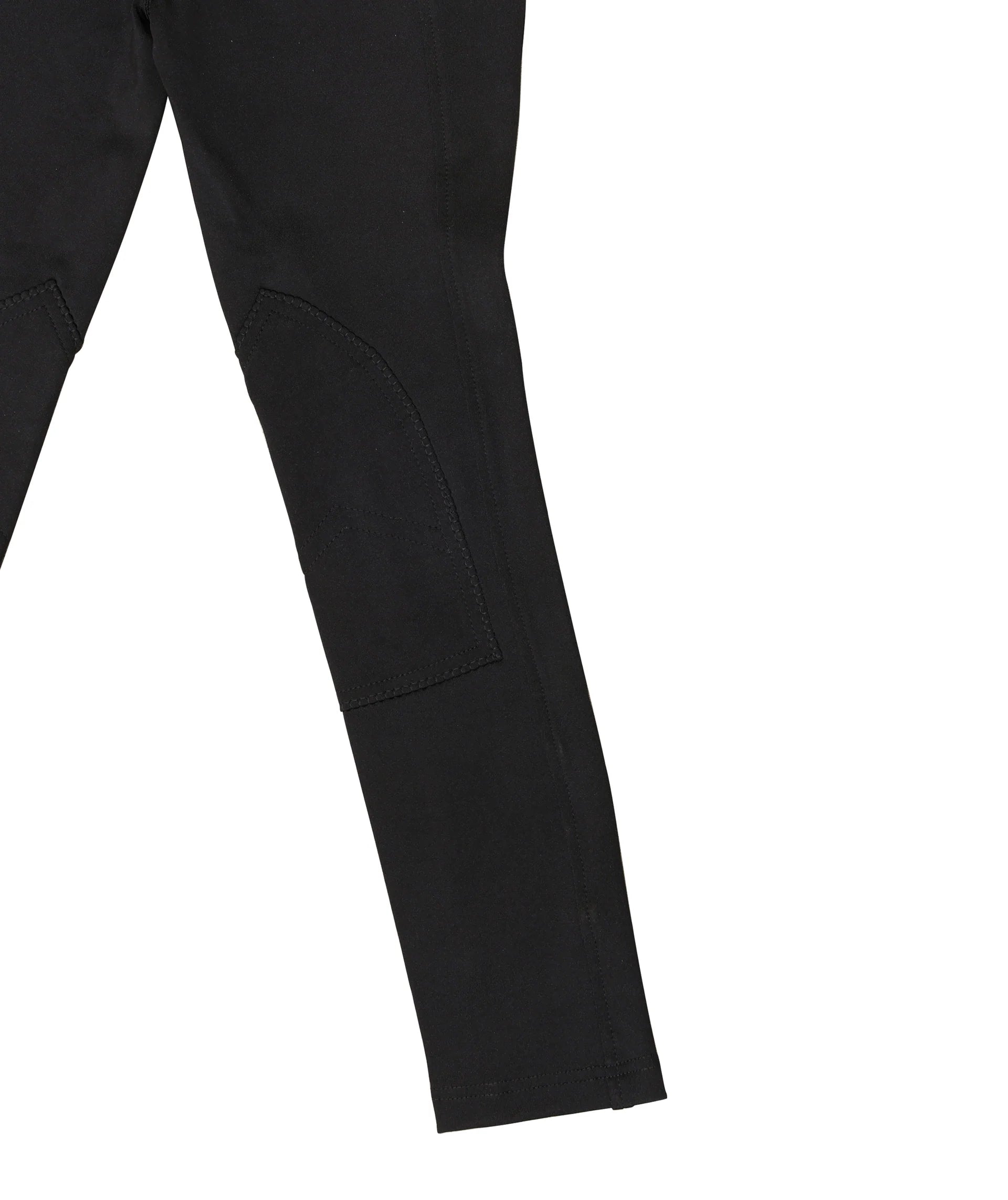 Black pants on a white background