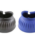 One black and one blue Ribbed Bell Boot
