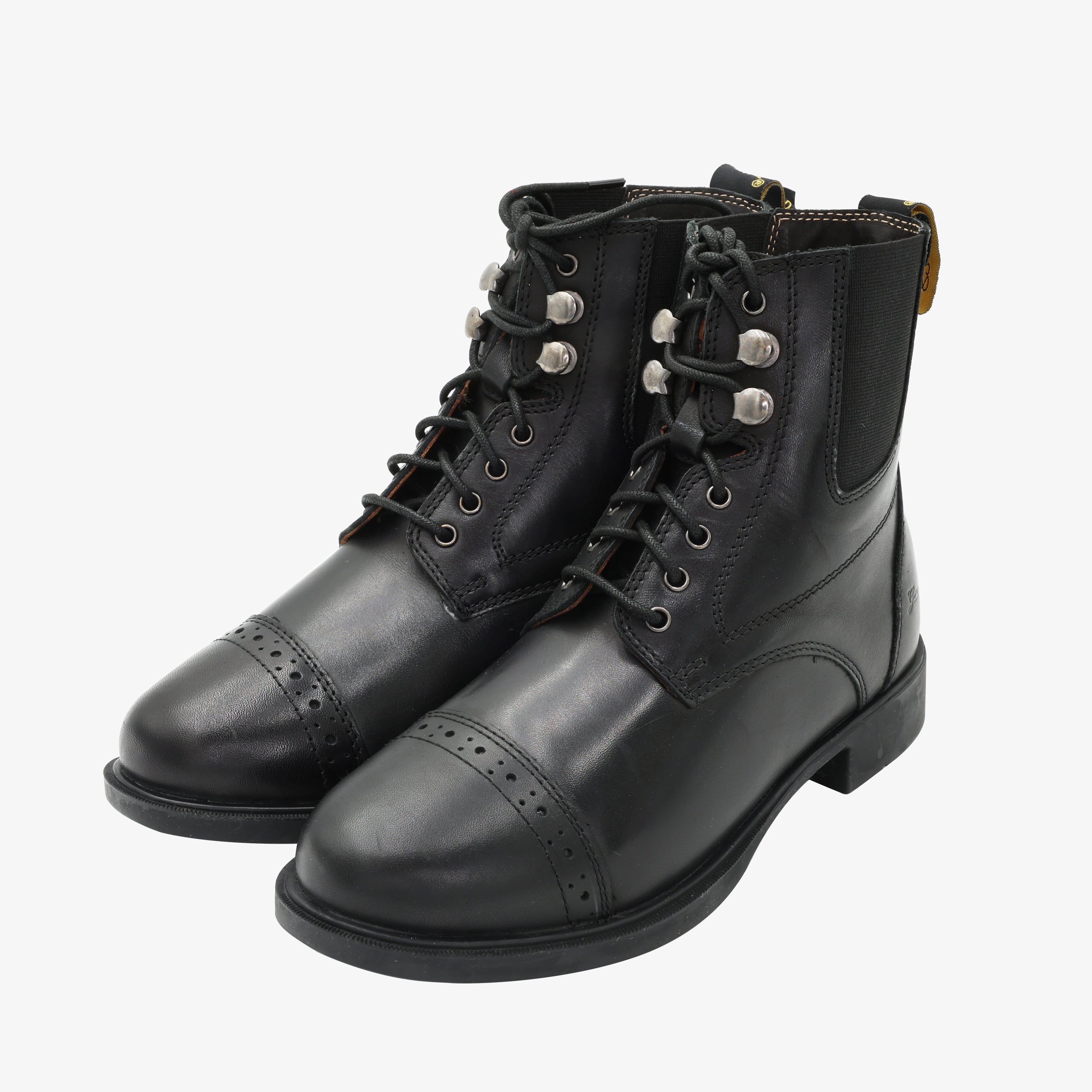 Adult Lace Up Leather Paddock Boots – Grewal Equestrian display picture 1