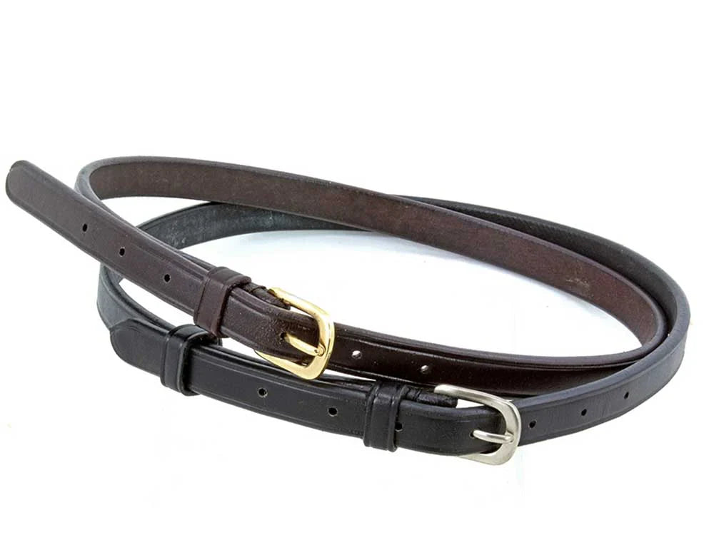 Pair of black and brown replacement flash strap