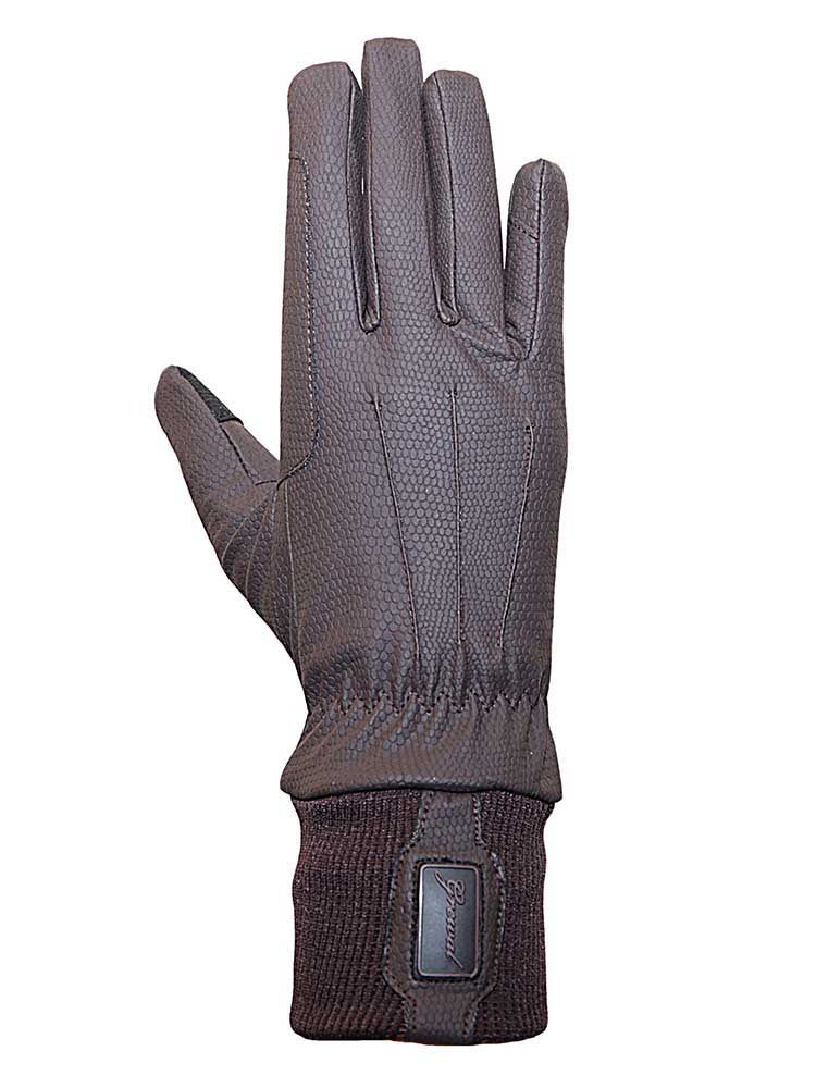 Brown Taj Riding Gloves with Thinsulate Lining