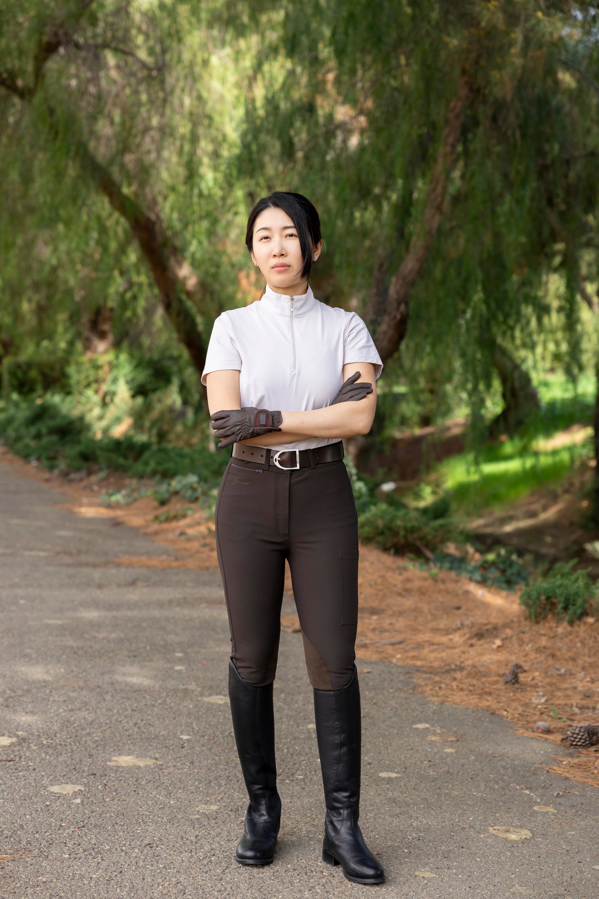 Rider in Cream Aerocool Short Sleeve Shirt