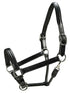 Triple-stitched Italian leather halter with luxurious padding, offering classic style and strong, dependable durability.