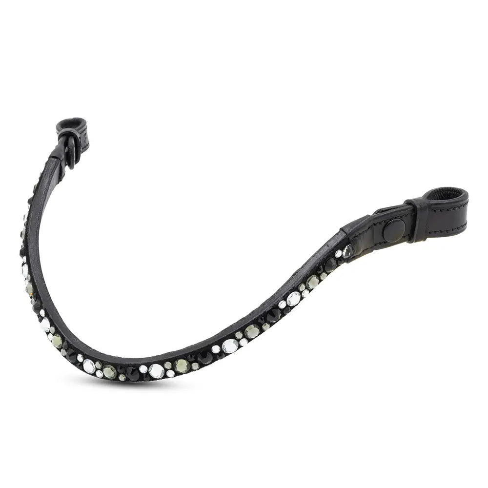 Black Black Onyx Mist Snap Browband