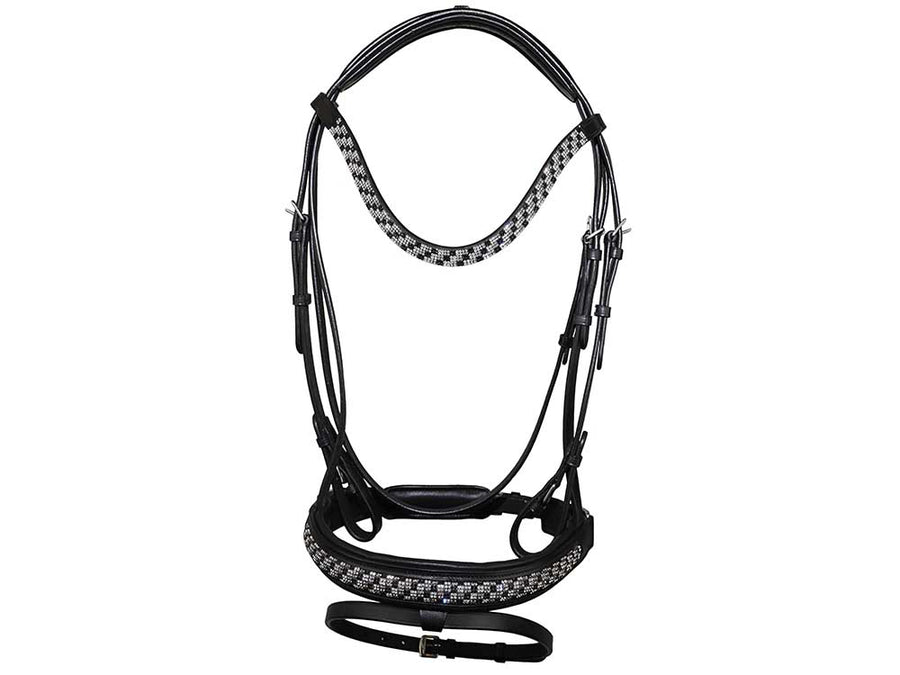 Bonn Crank Dressage Bridle With Flash