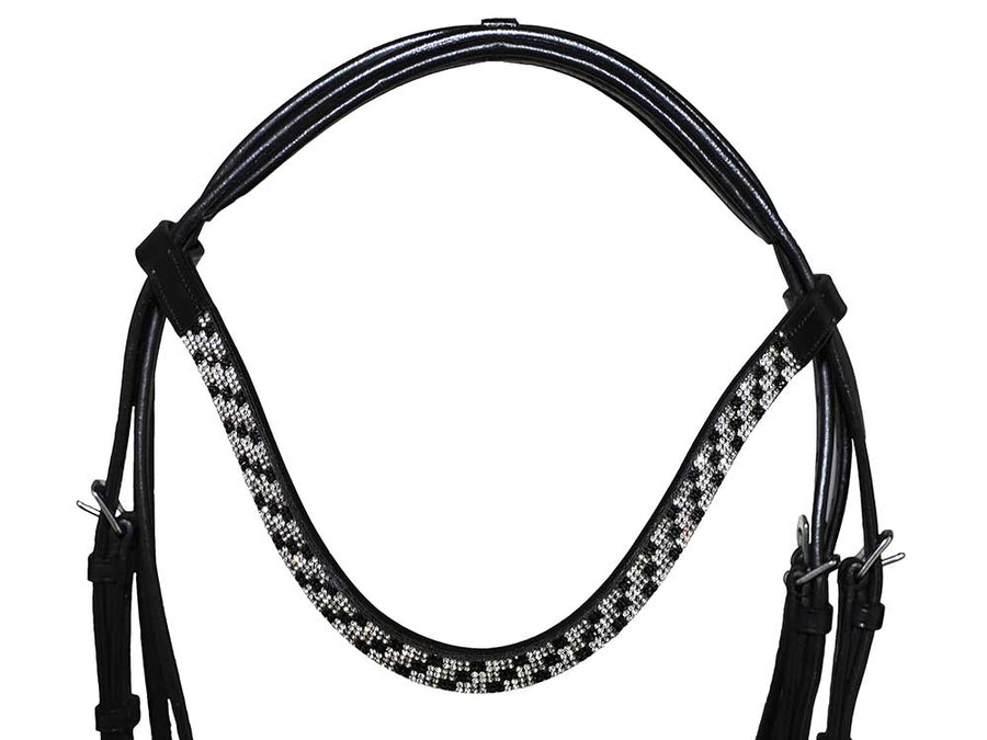 Bonn Crank Dressage Bridle With Flash