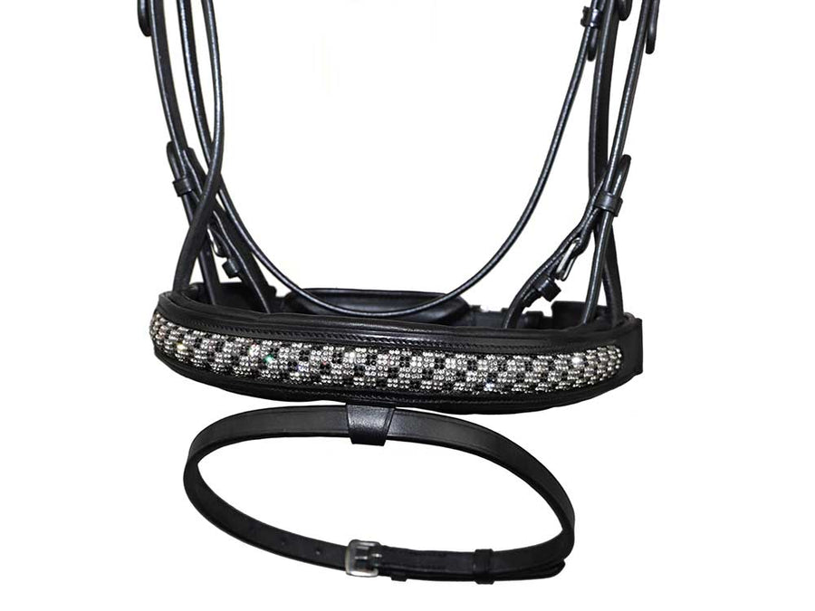 Bonn Crank Dressage Bridle With Flash