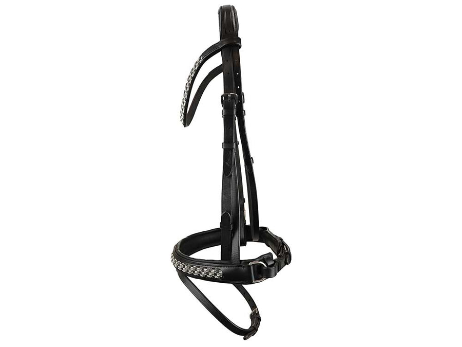 Bonn Crank Dressage Bridle With Flash