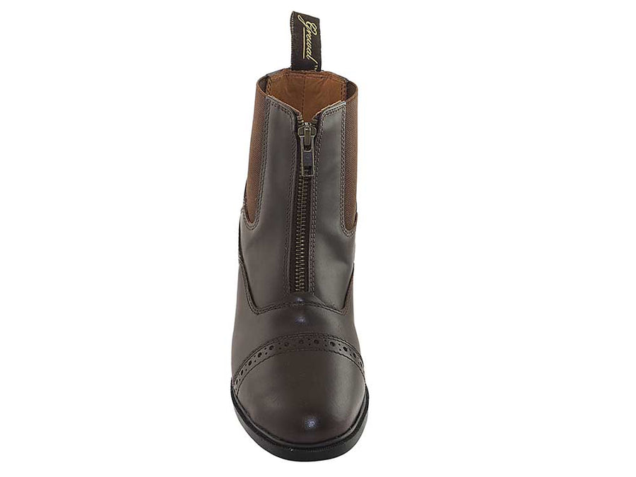 Children's Zip-Up Leather Paddock Boots