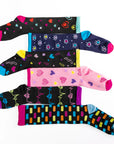 Colorful Collection Crew Socks Bundle