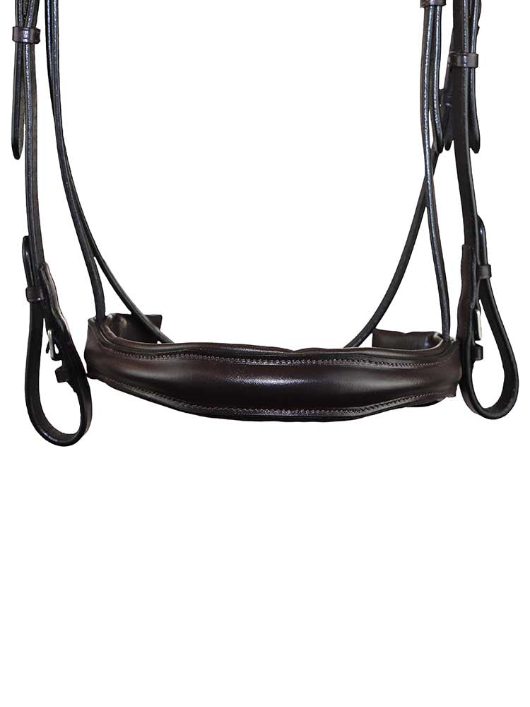Cologne Snaffle Bridle with Beaded Browband
