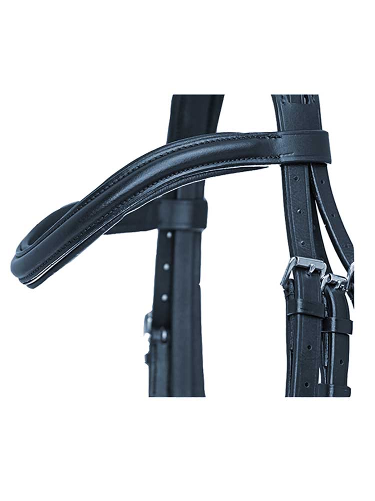 Southport Crank Dressage Bridle with Flash