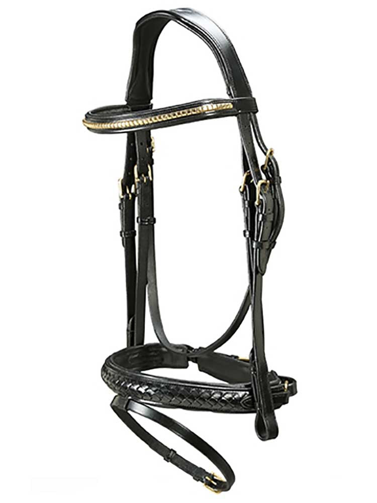 Danube Dressage Bridle with Clincher Browband