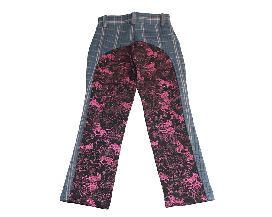 Kid's Demeter Mixed Print Pull-On Breeches