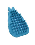 Pacific blue horse-shaped Horsy Groom Curry Comb toothed side