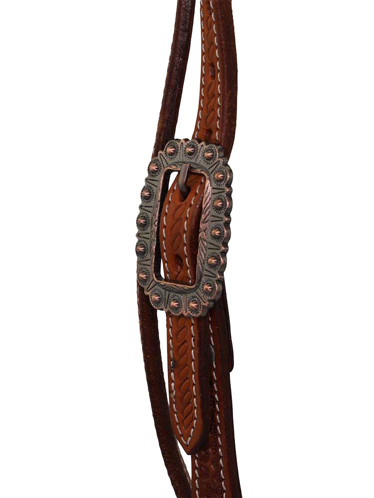 Western Browband Headstall with Ties #466
