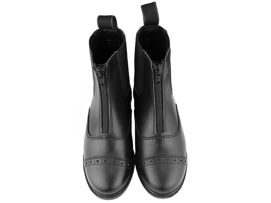 Children's Zip Up Synthetic Paddock Boots