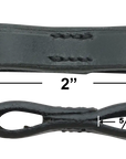 Grewal Equestrian Leather Bit Keepers - Set of 2
