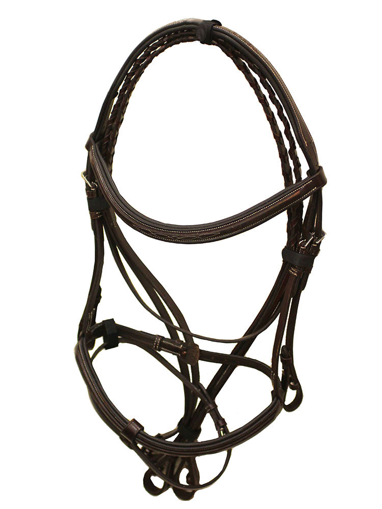 Marco Simone Italian Leather Monocrown Bridle