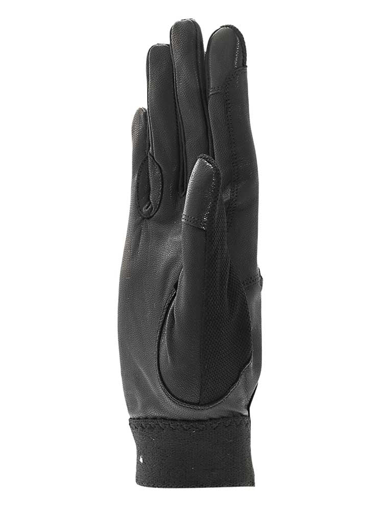 Marie Antoinette Genuine Goat Leather Riding Gloves with Touchscreen Capability