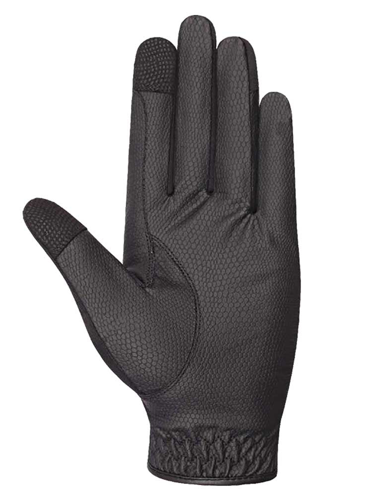 Matilda RK-Serino KT Synthetic Leather Riding Gloves with Soft Shell Fabric