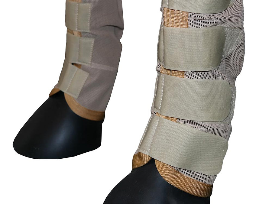 PVC Mesh Fly Boots Set of 4