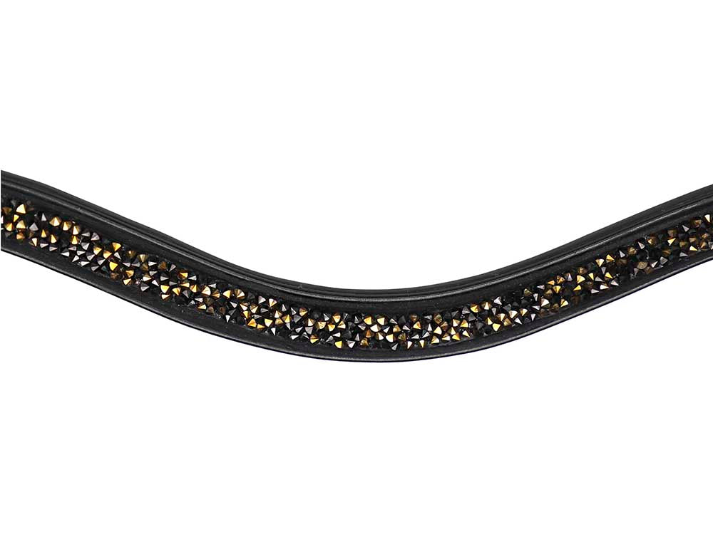 Midnight Bedazzled Browband